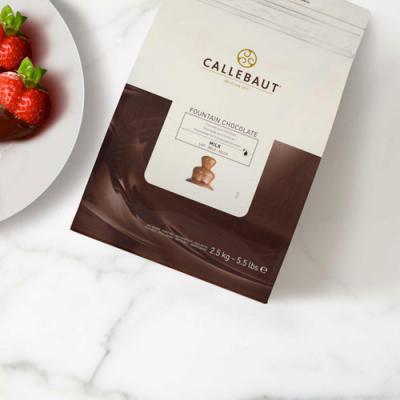 Callebaut Milk Chocolate for Fountains CHM-N823FOUNUS-U76 - 2.5kg